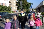 Na přechodu Bezpečná cesta do školy