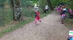 Foto - Tv - běh v parku, u cíle