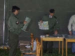 Foto - Vojensk Policie z Tbora a mapy