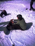 Foto - Na snowboardu