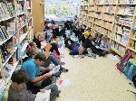 Foto - Čtenářská dílna ve školní knihovně