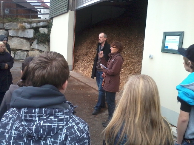 Foto - vtopna na biomasu Waldburg bei Freistadt