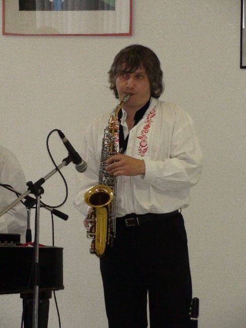 Foto - Saxofonista a klarinetista