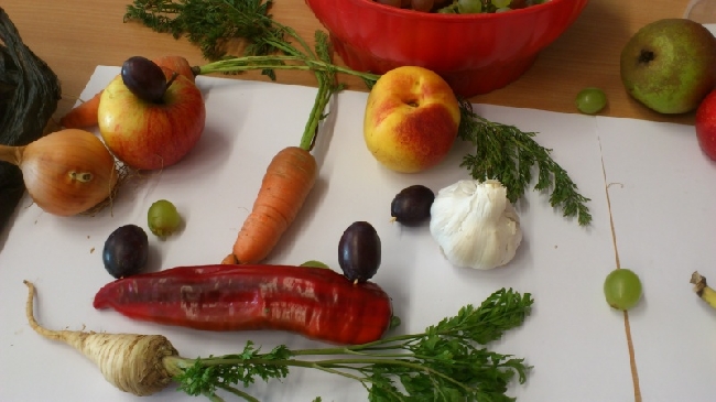 Foto - P - aranovn ovoce a zelenina