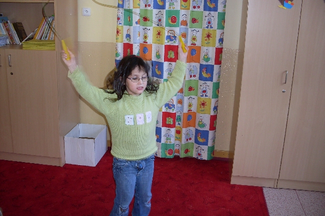 Skoky přes švihadlo Podzim v ŠD